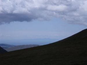 Isle of Man on the horizon