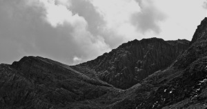 The crags of Bowfell