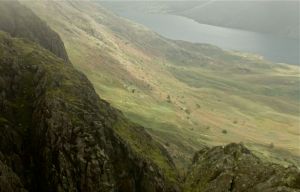 Wastwater and the crags of Buckbarrow