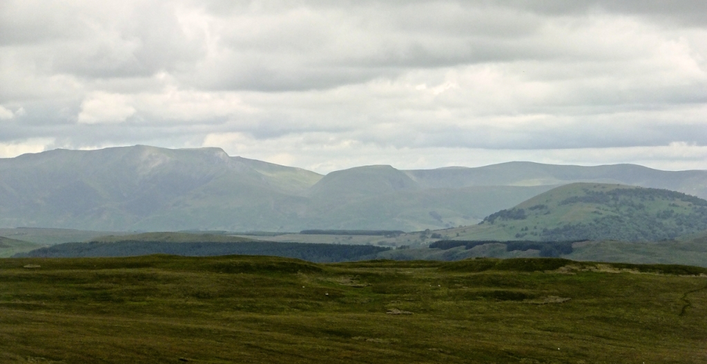 Blencathra range from Loadpot Hill