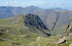 Lingmell from Broad Crag col